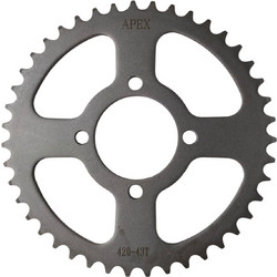 Apex Γρανάζι Κίνησης Πίσω 43T 420 για Daytona DY50 HRC45