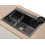 Tema Ένθετος Νεροχύτης Inox Σατινέ Black 60x45cm LU6045N