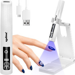 Soulima Λάμπα UV LED νυχιών MINI 3W με βάση, LCD, USB-C 27771