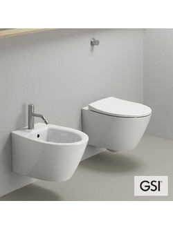 Κρεμαστό Μπιντέ Modo/52 GSI White