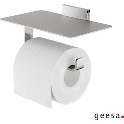 Χαρτοθήκη με Εταζέρα 19x11,6 εκ. CRAFT Geesa INOX Chrome