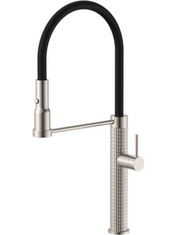 Μπαταρία Κουζίνας με αποσπώμενο ντουζ AVRA Brushed Nickel PVD 2045007702