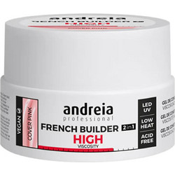 Andreia High Cover Pink French Builder Gel 22gr