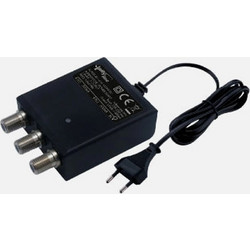 Τροφοδοτικό Γραμμής TV Jolly Line JL41049/2U - 230V, 12V/300mA & 2 Υποδοχές F