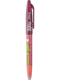 Pilot Frixion Ball Best Friends Heart Στυλό Gel που Σβήνει 0.7mm Μπλε BLFR7R-WRCP
