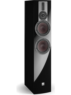 Dali Rubicon 6 Ζεύγος Ηχείων Hi-Fi Δαπέδου 200W 2.5 + 0.5 + 0.5 Δρόμων Black High Gloss Π20xΒ38xΥ99εκ. 16.15.0298