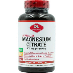 Olympian Labs Super Size Magnesium Citrate 100 Κάψουλες