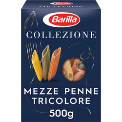 Barilla Mezze Penne Tricolore No170 500gr