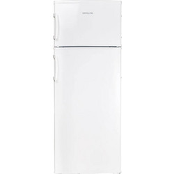 Davoline NPR 143 W Δίπορτο Ψυγείο 206lt Υ143xΠ55xΒ56cm Λευκό
