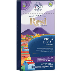 Κάψουλες Nespresso Συμβατές Resi Viola Decaf 10 τεμάχια