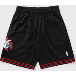 Mitchell & Ness Philadelphia 76rs Αθλητική Ανδρική Βερμούδα Μαύρη SMSHGS18248-P76BLCK00