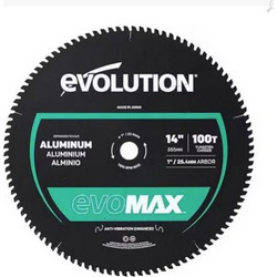 EVOLUTION A355TCT-100CS Δίσκος Evomax 355mm 14inch για αλουμίνιο