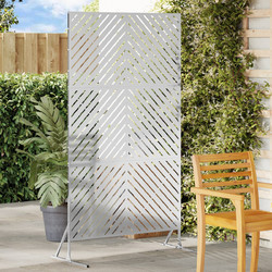 vidaXL Οθόνη Ιδιωτικότητας 100x50x180cm Γαλβανισμένος Χάλυβας