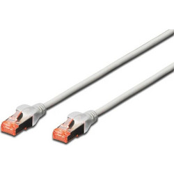 Digitus S/FTP Cat.6 Καλώδιο Δικτύου Ethernet 5m Grey