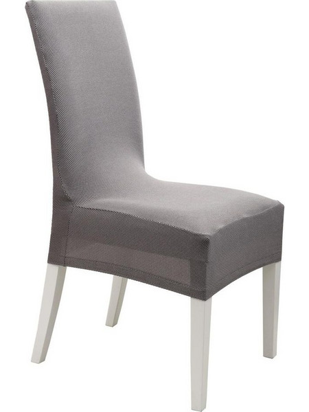 Viopros Κάλυμμα Καρέκλας Κοντό Elegant Γκρι