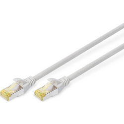 Digitus S/FTP Cat.6a Καλώδιο Δικτύου Ethernet 0.5m Grey