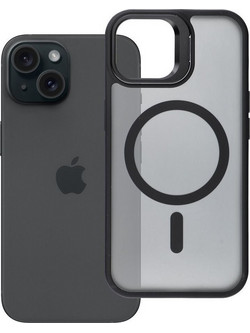 Forcell F-Protect Shadow Stand MagSafe Θήκη Black (iPhone 15)