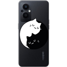 Oppo Reno 7 Lite Bundle of love Transparent Silicone TPU Θήκη