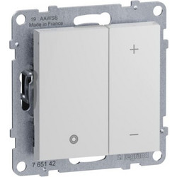 Μηχανισμός Dimmer ON/OFF & ρύθμισης φωτεινότητας Λευκό Seano 765142