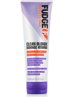 Fudge Clean Blonde Damage Rewind Violet Silver Toning Conditioner 250ml