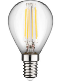 GOOBAY LED λάμπα mini globe 65394, E14, Filament, 4W, 2700K, 470lm