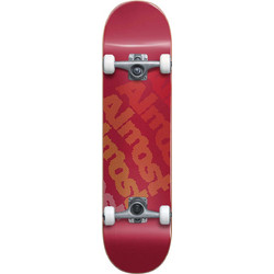 Almost Skateboards Light Bright FP Red 7.75