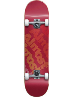 Almost Skateboards Light Bright FP Red 7.75