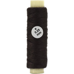 COTTON THREAD BROWN 0.25mm (30m ) - ARTESANIA 8806