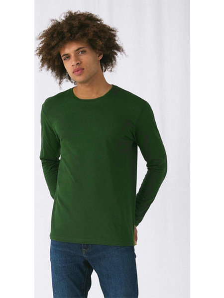 Γυναικείο μακρυμάνικο T- Shirt B & C TW06T Bottle Green