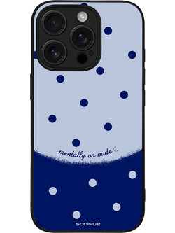 Sonique Delulu Polka Era Series Θήκη Blue Mentally (iPhone 16 Pro)