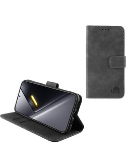 Lime Essential Magnet Θήκη Βιβλίο Grey (Xiaomi Poco X8 Pro Max 6.83in)