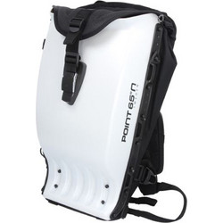 ΣΑΚΙΔΙΟ ΠΛΑΤΗΣ HARDSHELL GTX FROST MATT WHITE METALLIC 20L | BOBLBEE