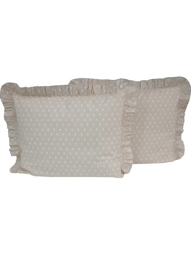 Μαξιλαροθήκες Σετ 2τμχ 35x45cm Beboulino Beige Poua