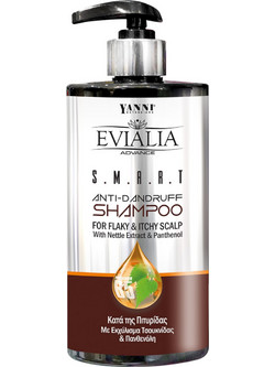 Yanni Extensions Evialia S.M.A.R.T. Anti-Dandruff Σαμπουάν κατά της Πιτυρίδας 500ml