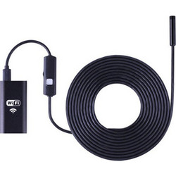 ΕΝΔΟΣΚΟΠΙΚΗ ΚΑΜΕΡΑ YPC99 WIFI USB ΑΔΙΑΒΡΟΧΗ ΜΕ 5M ΚΑΛΩΔΙΟ ΚΑΙ ΡΥΘΜΙΖΟΜΕΝΟ ΦΩΤΙΣΜΟ 6X LED ΓΙΑ ANDROID ΚΑΙ IOS - OEM