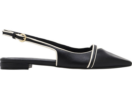 Slingbacks Kalogirou ΑΡΙΑΔΝΗ ΑΡΙΑΔΝΗ LEA-BLACK+WHITE Γυναικείο