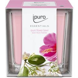 IPURO ESSENTIALS FLOWER BOWL ΑΡΩΜΑΤΙΚΟ ΚΕΡΙ 125gr 7x7x7cm 6τμχ