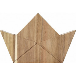 Χαρτοπετσετοθήκη Boat RD0018374 23,3x15,5x4,2cm Natural Raeder Ξύλο