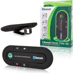 Bluetooth Handsfree Car Kit 3.0 MULTIPOINT+ EDR σε Μαύρο