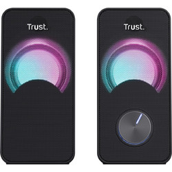 Trust Arys 23120 Ηχεία Υπολογιστή 2.0 6W με RGB Φωτισμό Black