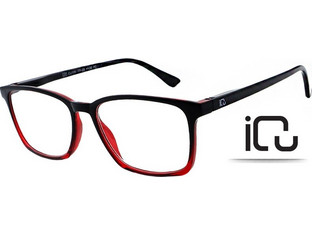 ICU CU106 Red Γυαλιά Πρεσβυωπίας +1.50 Βαθμών Κόκκινο-Μαύρο