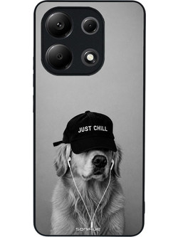 Sonique Men's Edition Θήκη με Σχέδιο «Just Chill Pup» (Xiaomi Redmi Note 13 4G)
