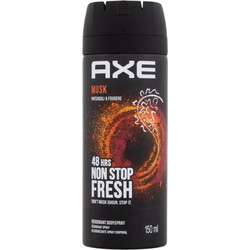 AXE Musk Ανδρικό Αποσμητικό Spray 48h Χωρίς Αλουμίνιο 150ml