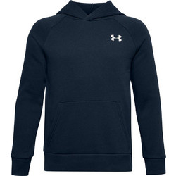 Under Armour Rival Παιδικό Φούτερ με Κουκούλα Navy Μπλε 1357591-408