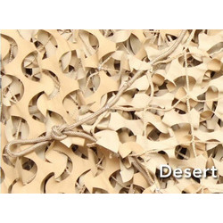 Δίχτυ Σκίασης Ερήμου με Αρτάνη 3x3m CamoSystems Desert Camo