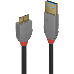 Lindy Anthra Line Regular USB 2.0 to micro USB Cable 2m (36767) 1τμχ