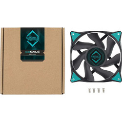 Iceberg Thermal IceGALE Case Fan 120mm με Σύνδεση 4-Pin PWM Black