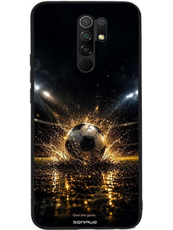 Sonique Men's Edition Back Cover με Σχέδιο «Football» (Xiaomi Redmi 9)