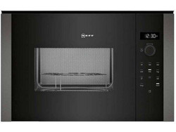 Neff HLAGD53G0 Εντοιχιζόμενος Φούρνος Μικροκυμάτων με Grill 25lt Μαύρος