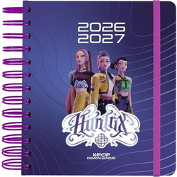 KPop Demon Hunters - 2026/2027 A5 School Diary & Daily Planner
